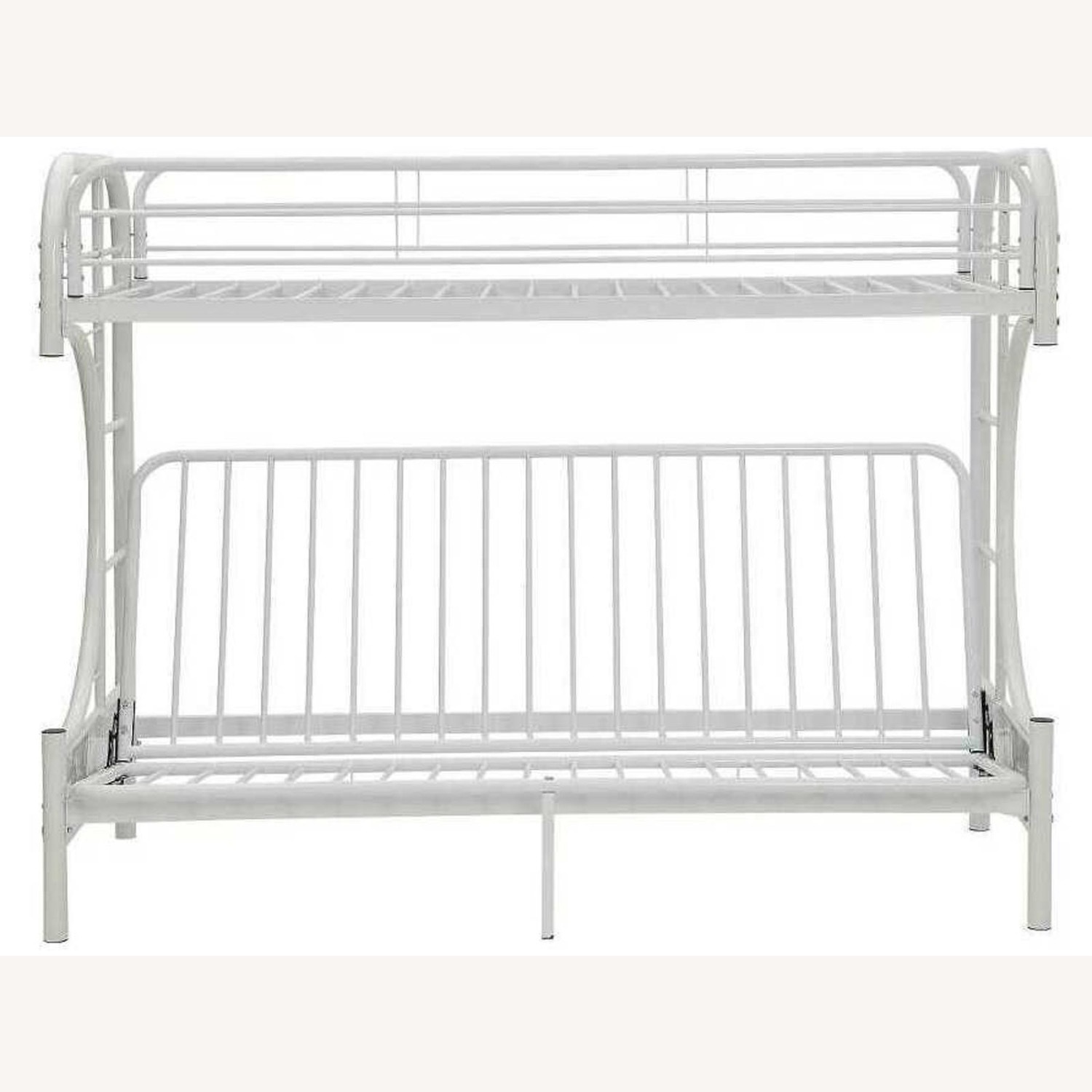 Home Depot White Metal Bunk Bed - image-6