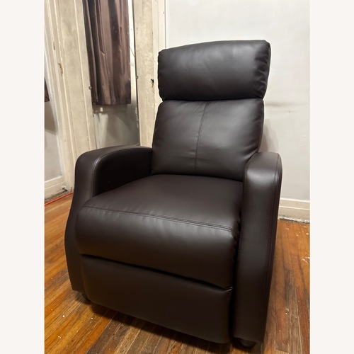 Used IKEA HADRUP Dark Brown Recliner for sale on AptDeco