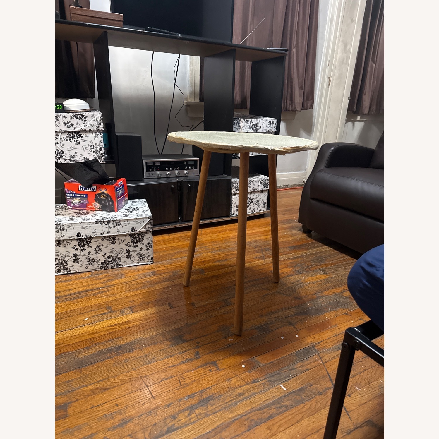 Light Brown Coffee Table - image-2