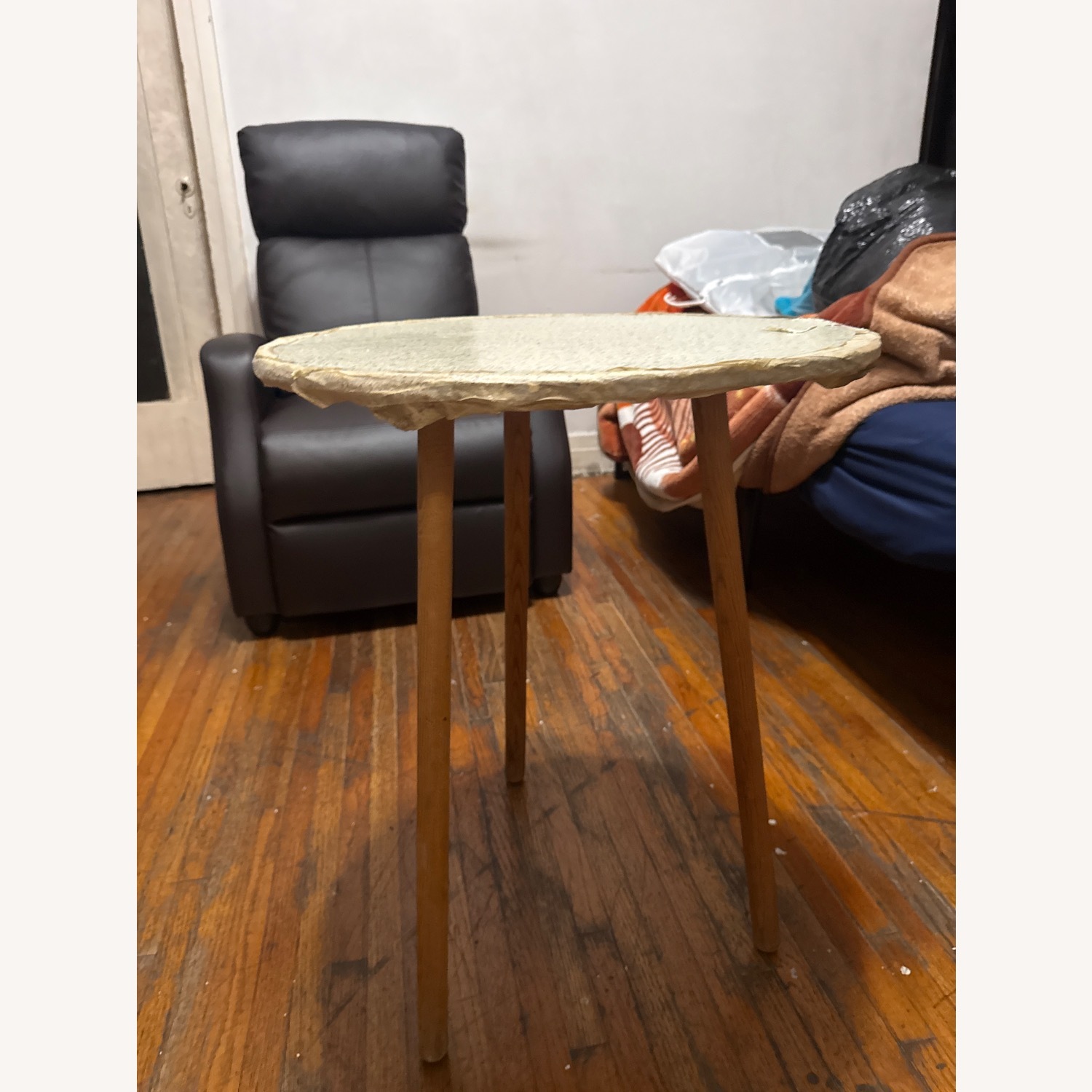 Light Brown Coffee Table - image-3