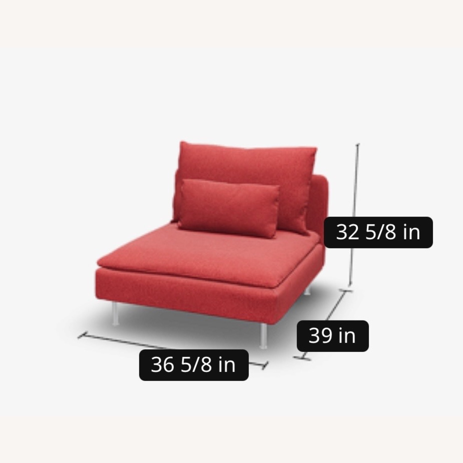IKEA SÖDERHAMN Modular Sofa – 4-Piece Set - image-5