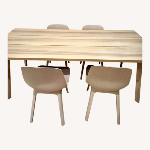 Used IKEA Dining Set Table + 4 Chairs for sale on AptDeco