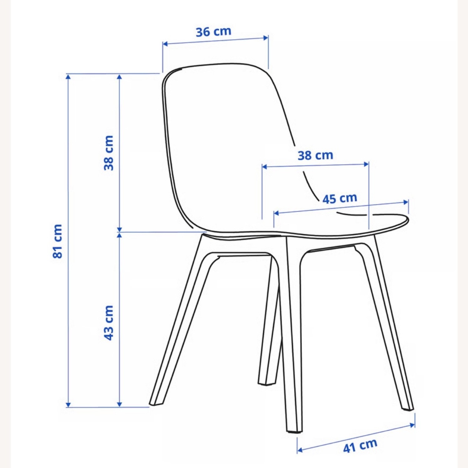 IKEA Dining Set Table + 4 Chairs - image-7