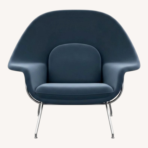 Used Design Within Reach Knoll Womb Chair & Ottoman for sale on AptDeco