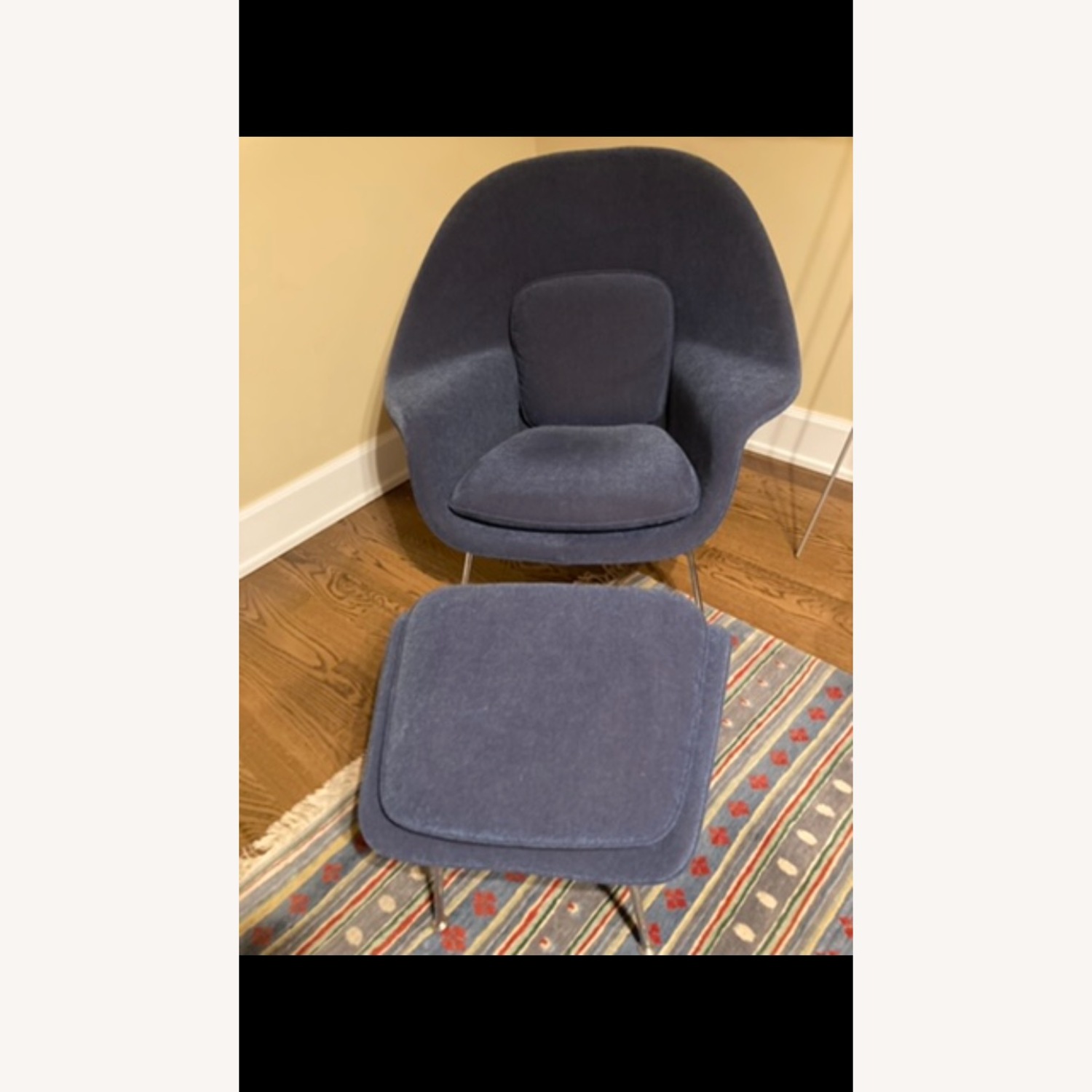 Design Within Reach Knoll Womb Chair & Ottoman - image-1