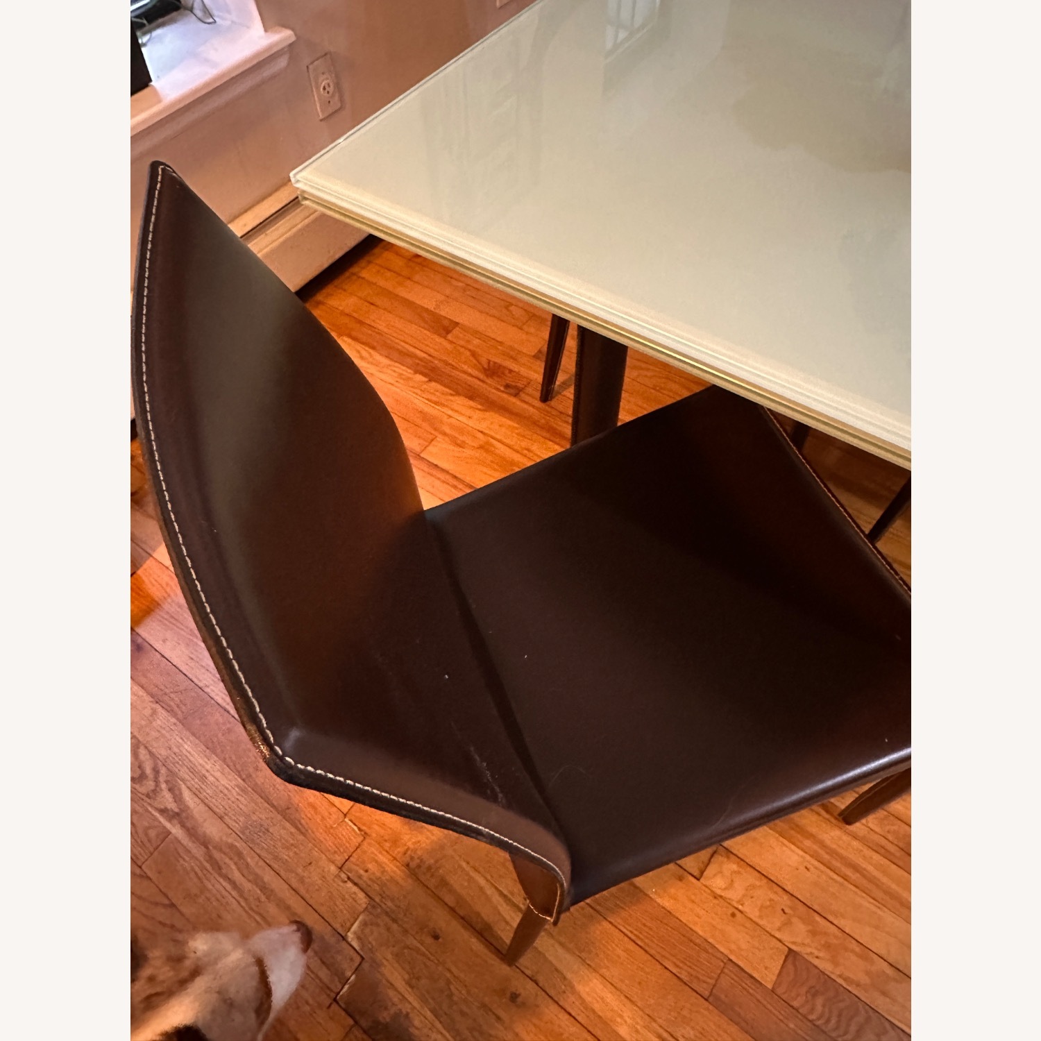 Bontempi Margharet Natural Glass Dining Table - image-7