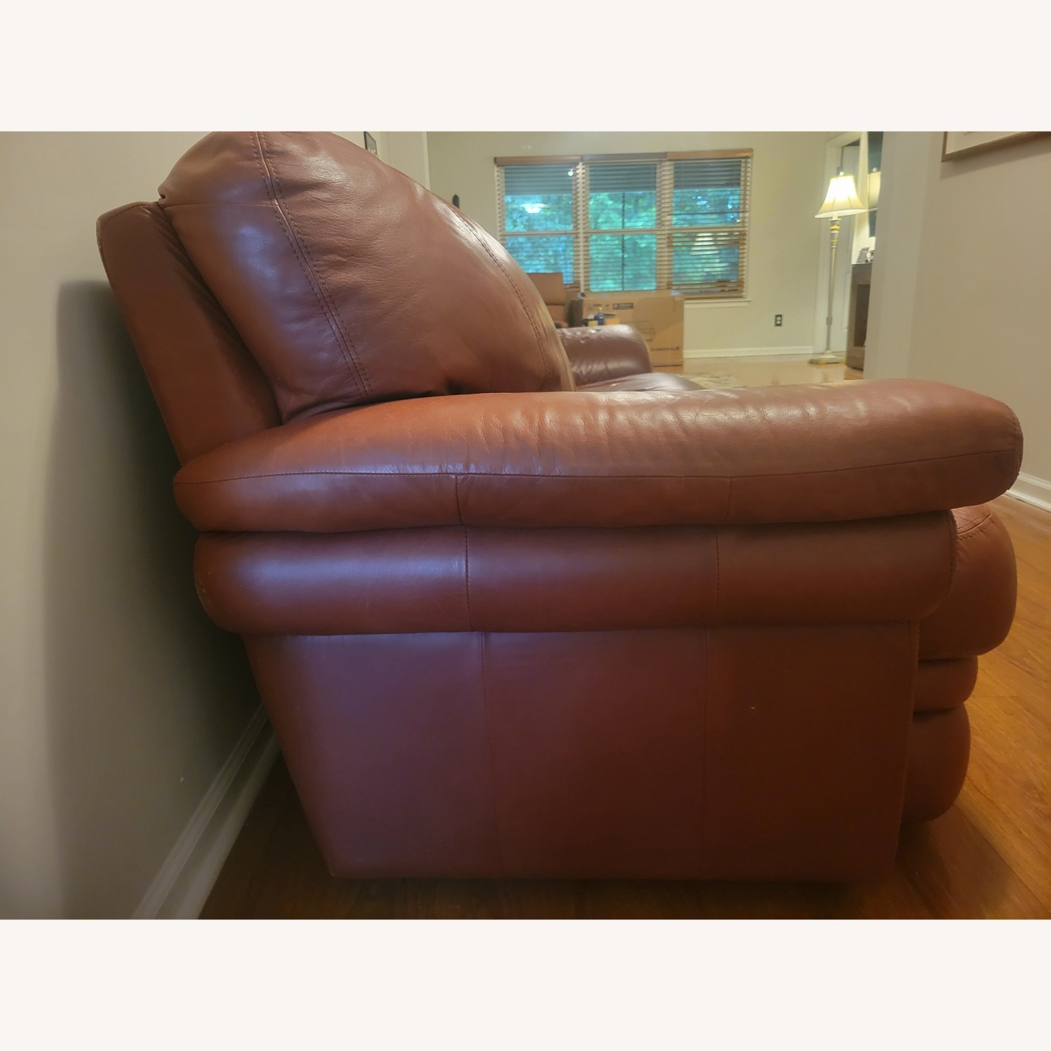 Genuine Leather Sofa - image-3
