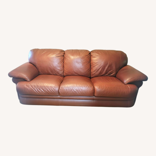 Used Genuine Leather Sofa for sale on AptDeco