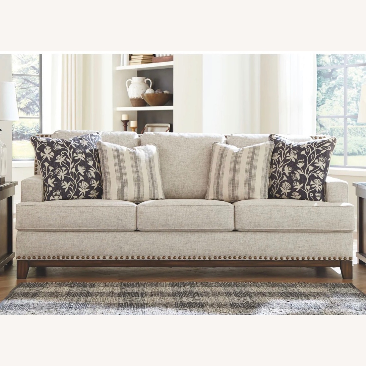 Ashley Furniture Ballina Beige Sofa  - image-1