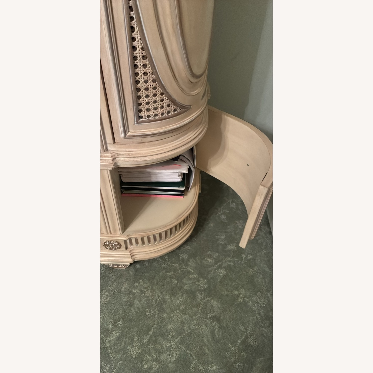 Mirrored Armoire with 6 Drawers - image-7