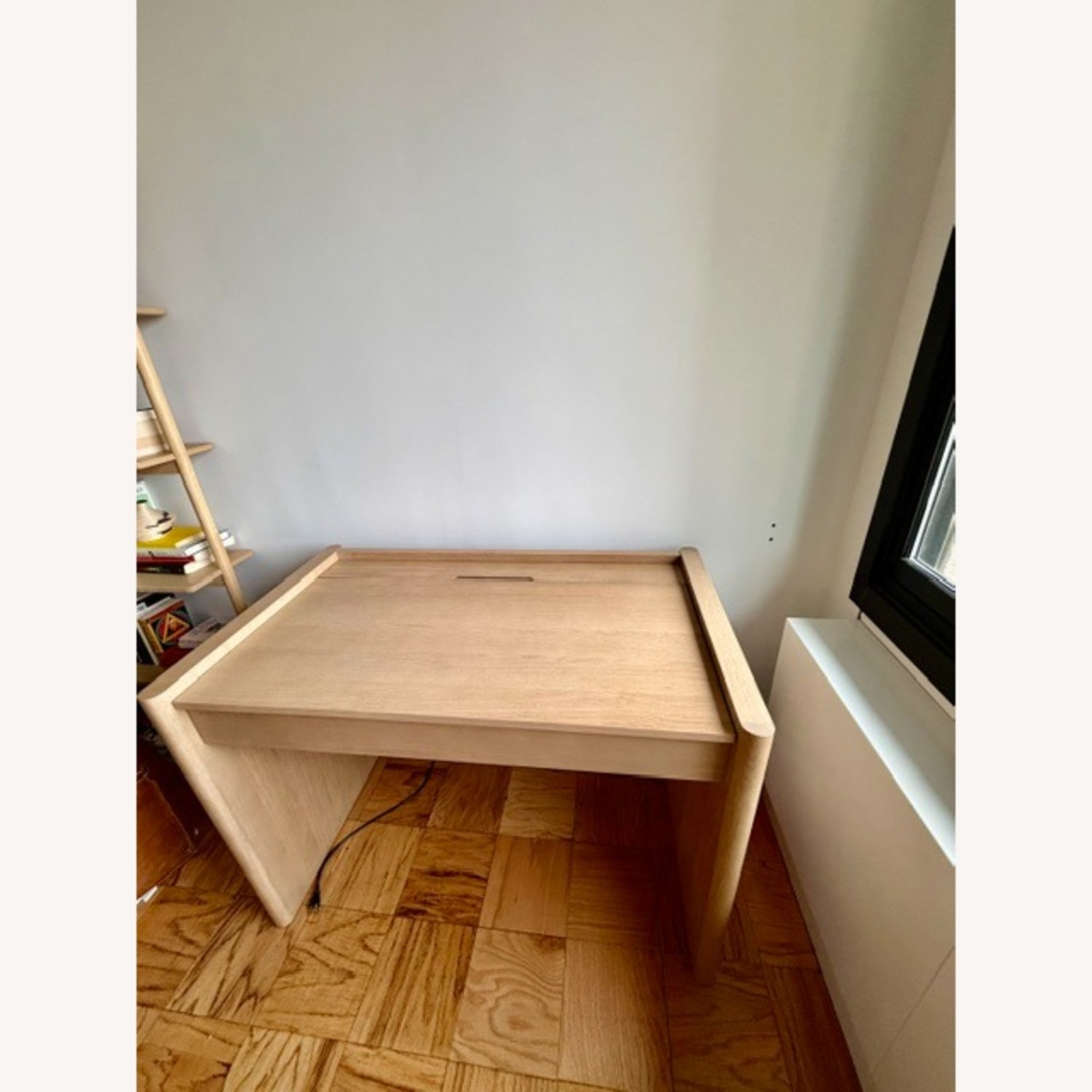 Article Torme 44" Height Adjustable Desk - White Oak - image-3