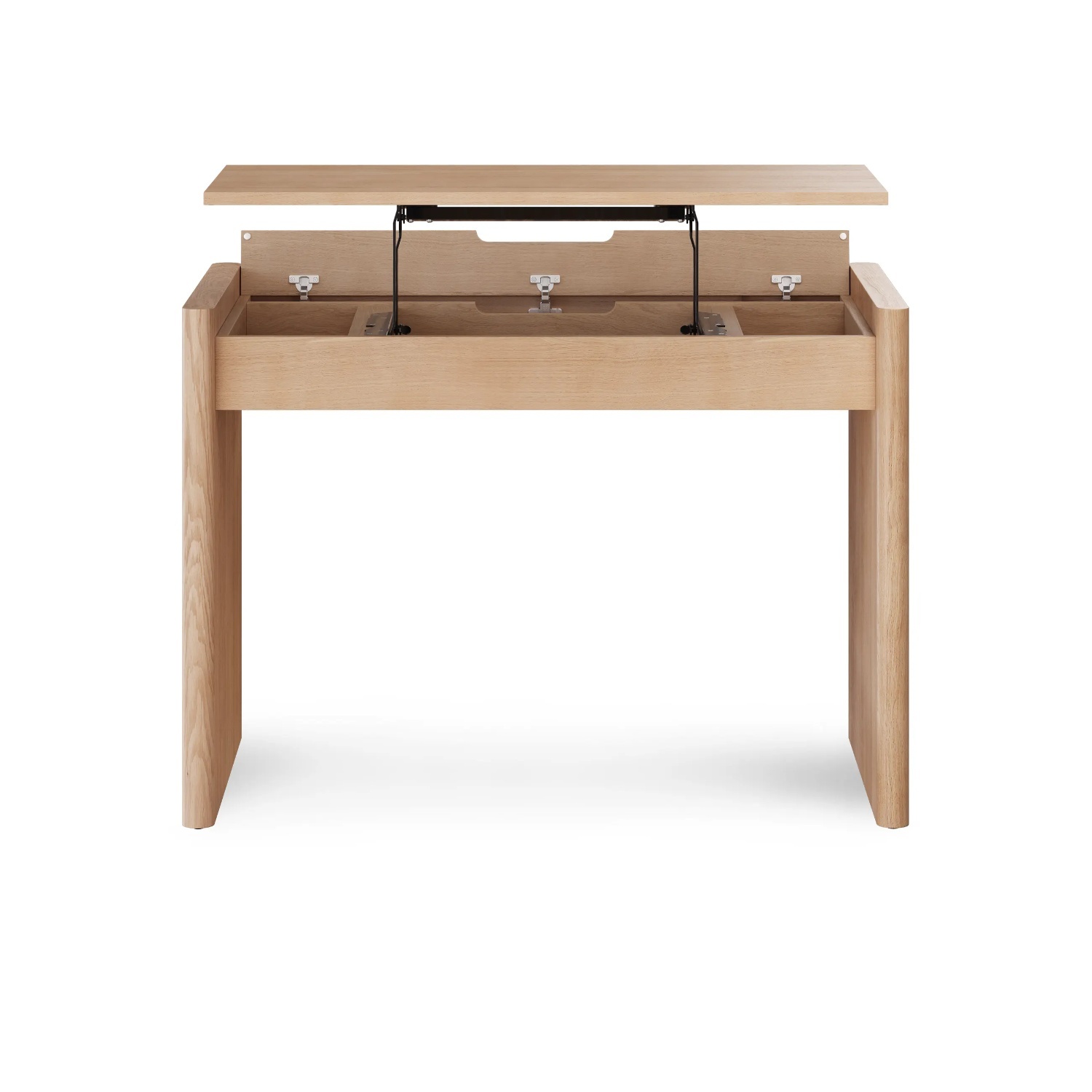Article Torme 44" Height Adjustable Desk - White Oak - image-5