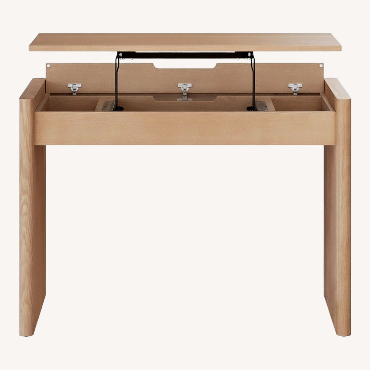 Article Torme 44" Height Adjustable Desk - White Oak - image-0