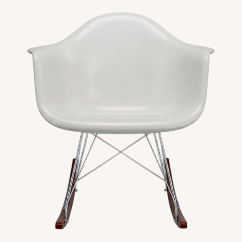 Used Modernica Case Study White Fiberglass Accent Chair for sale on AptDeco