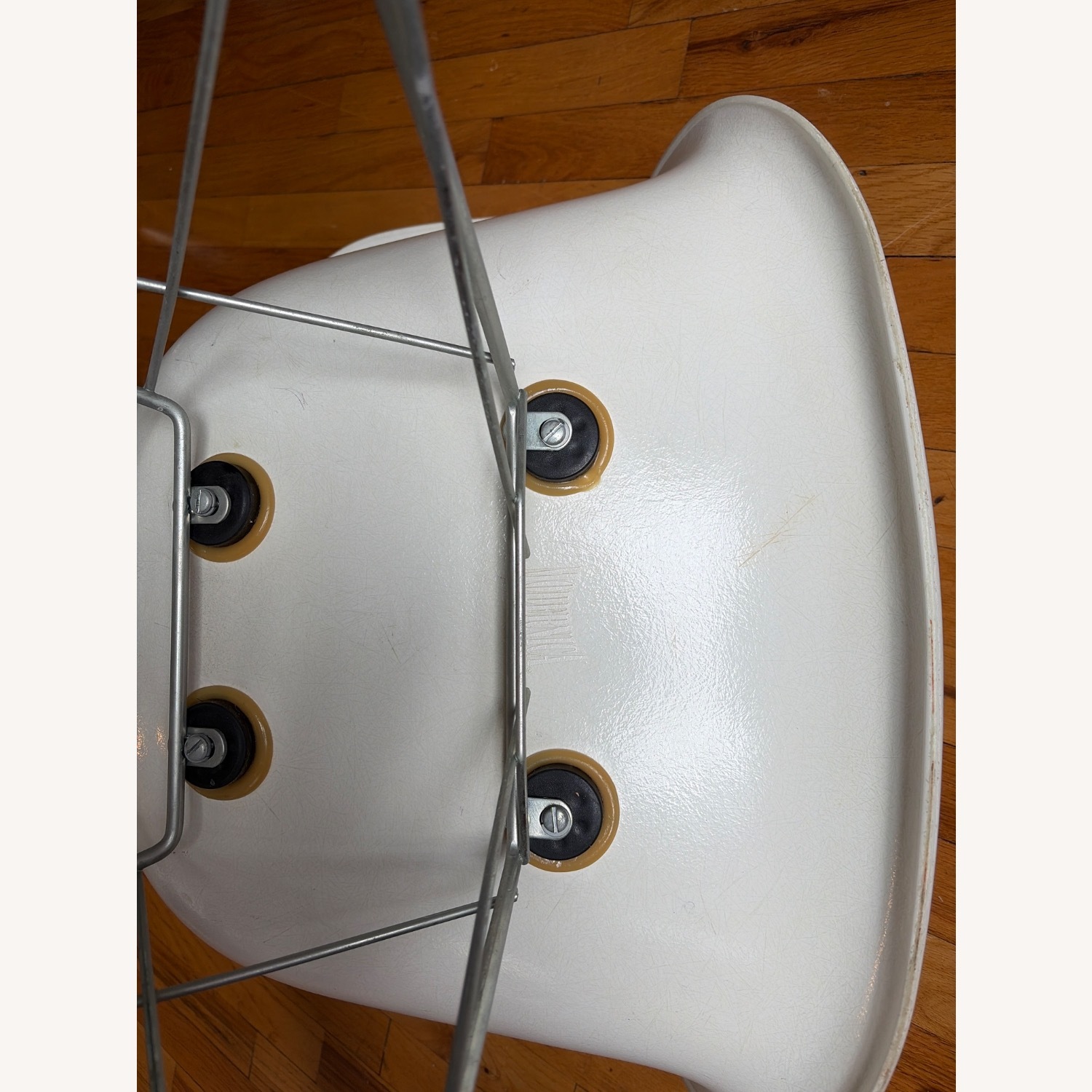 Modernica Case Study White Fiberglass Accent Chair - image-5