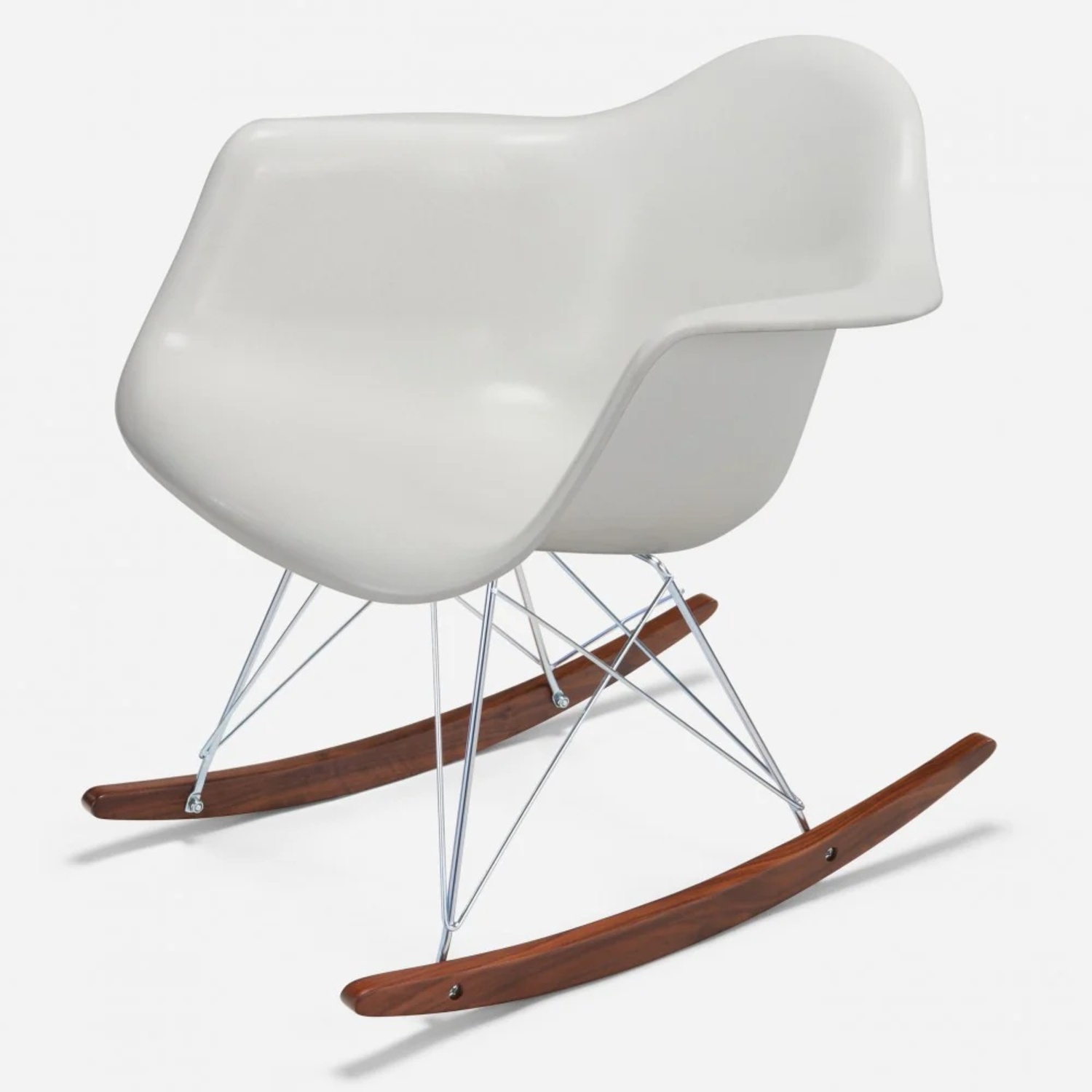 Modernica Case Study White Fiberglass Accent Chair - image-6