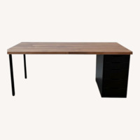 IKEA Karlby Walnut Countertop Desk