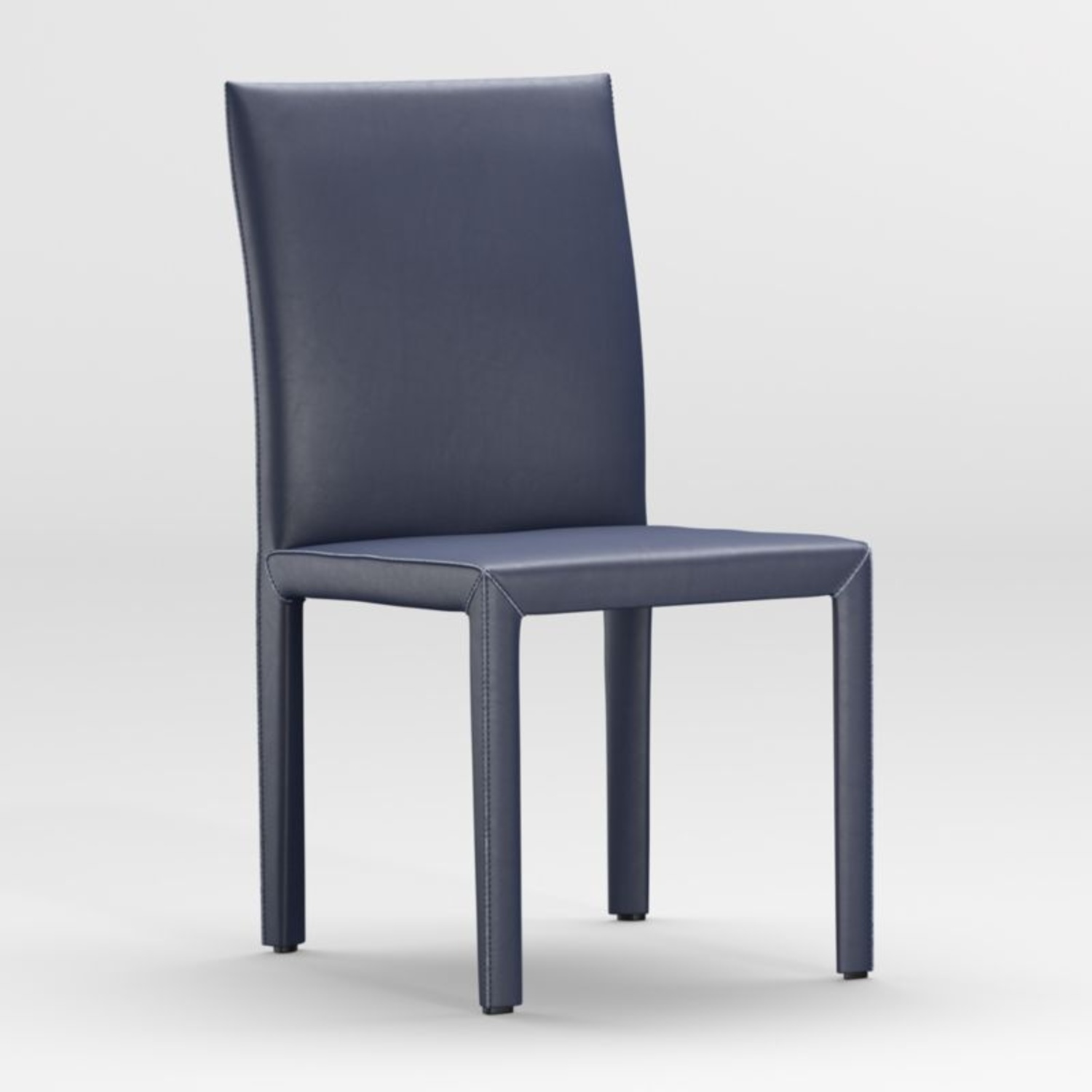 Crate & Barrel Folio Purple Dining Chairs - image-6