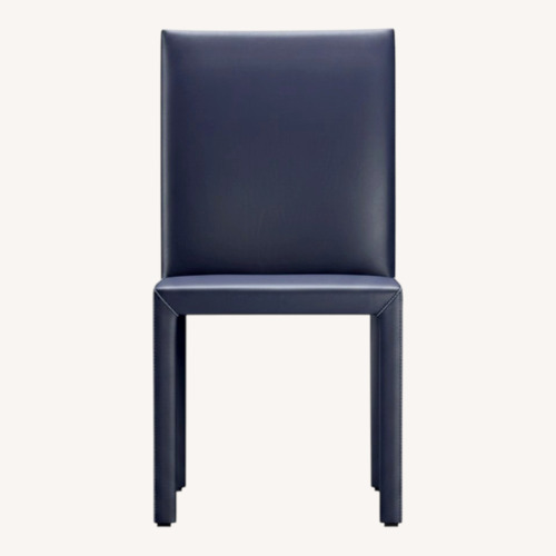 Used Crate & Barrel Folio Purple Dining Chairs for sale on AptDeco