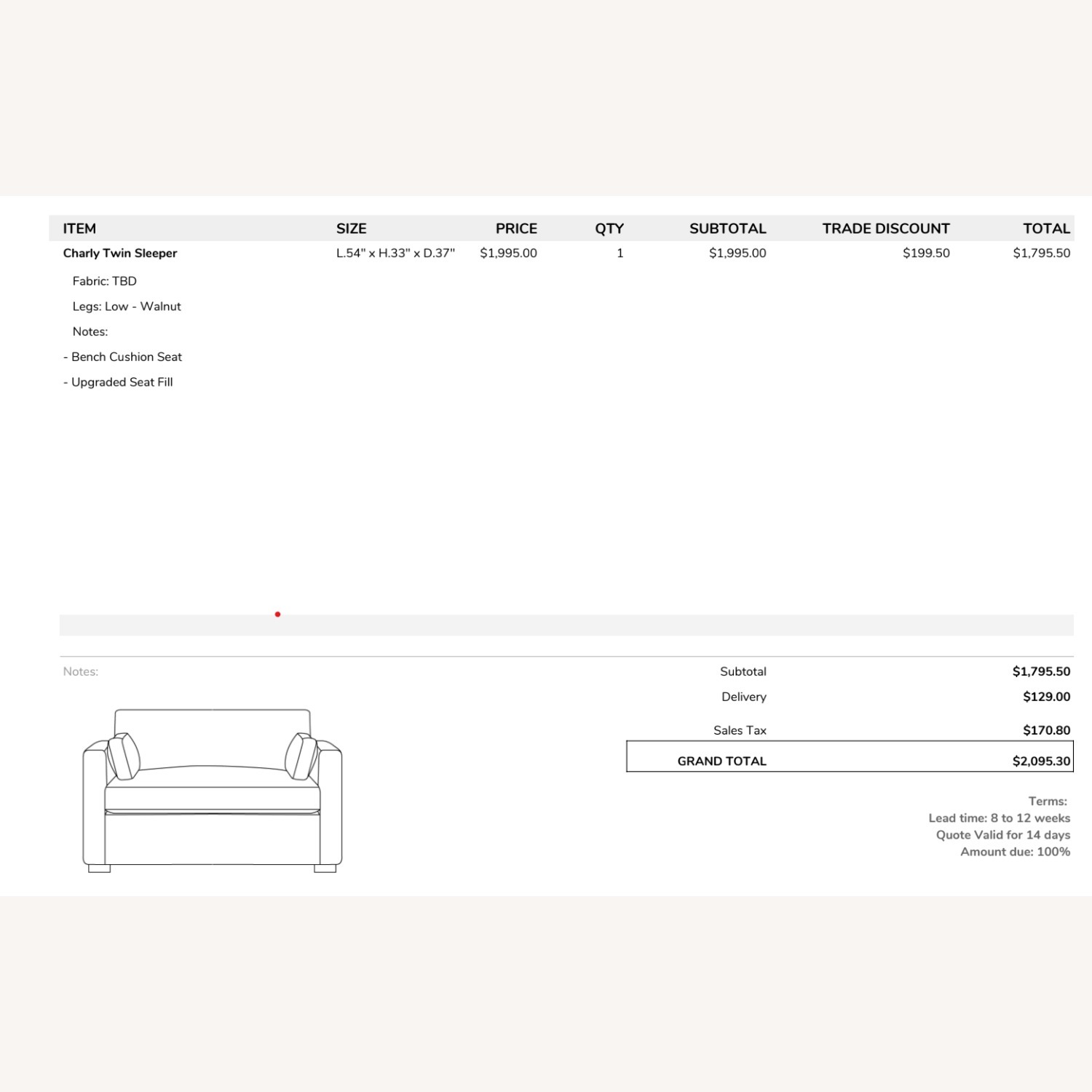 Interior Define Twin Sleeper Sofa - image-5