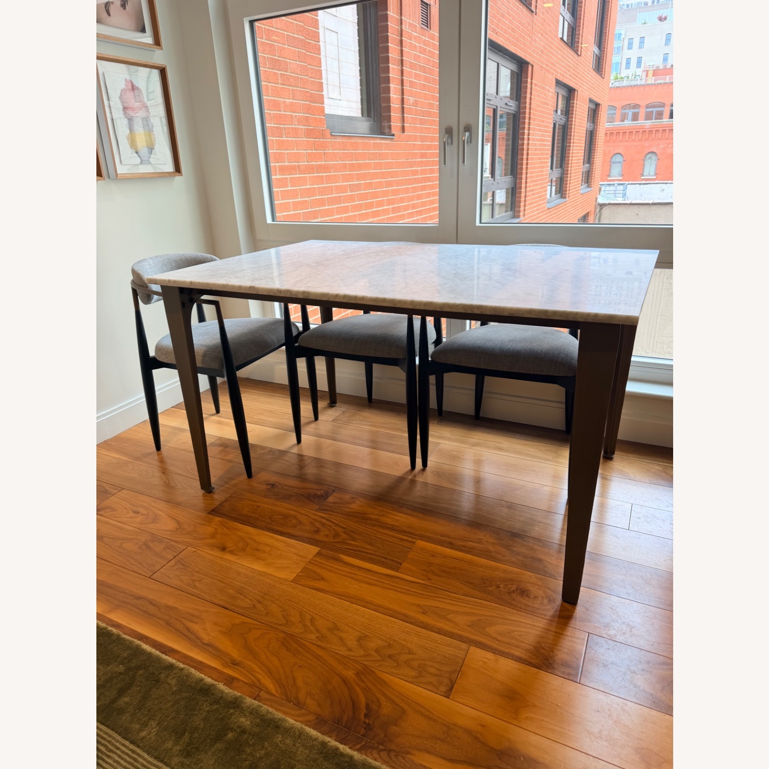 CB2 Paradigm Marble Dining Table - image-1
