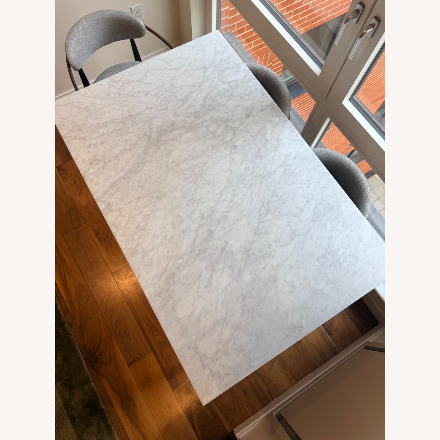 CB2 Paradigm Marble Dining Table - image-3
