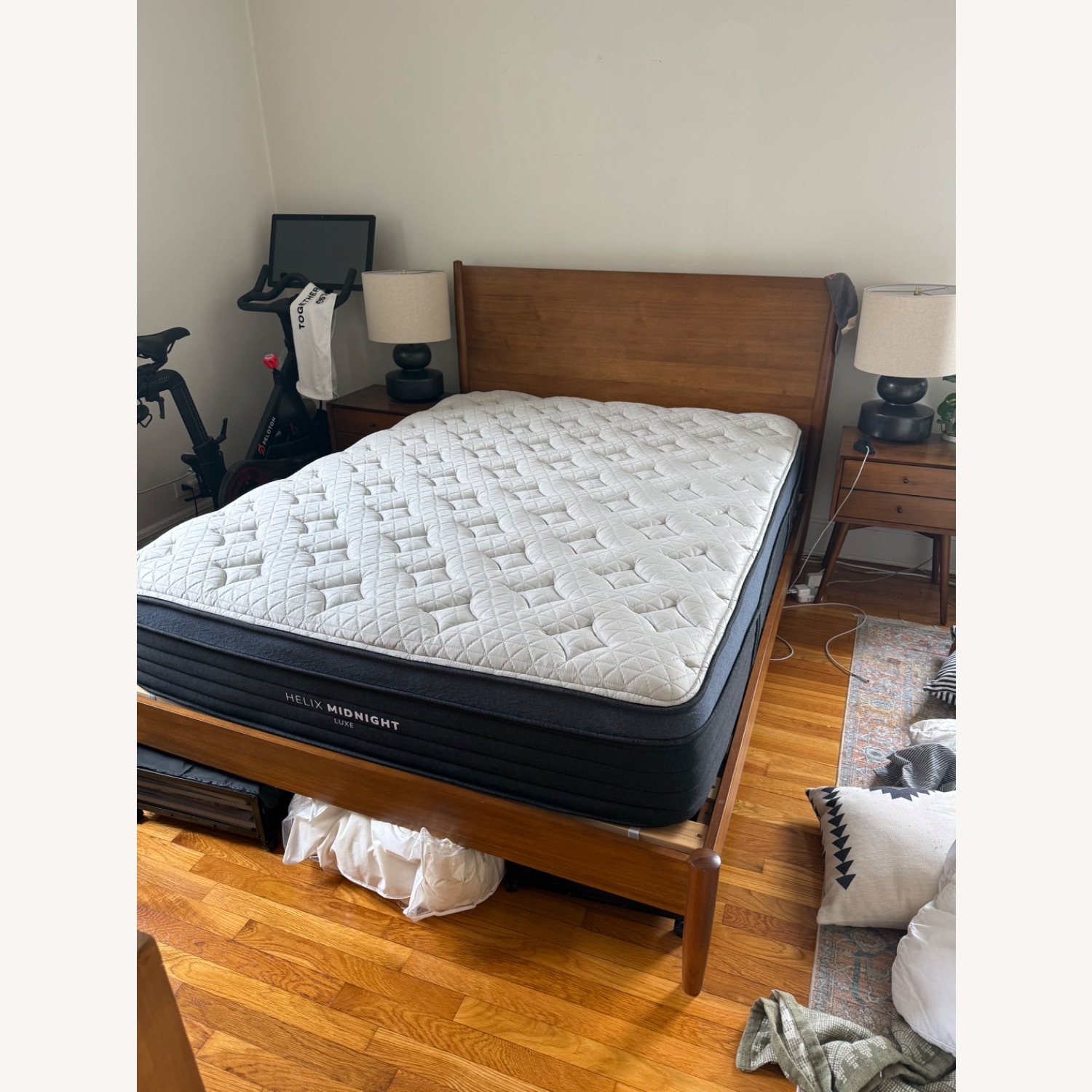 West Elm Mid-Century Queen Bed - image-2