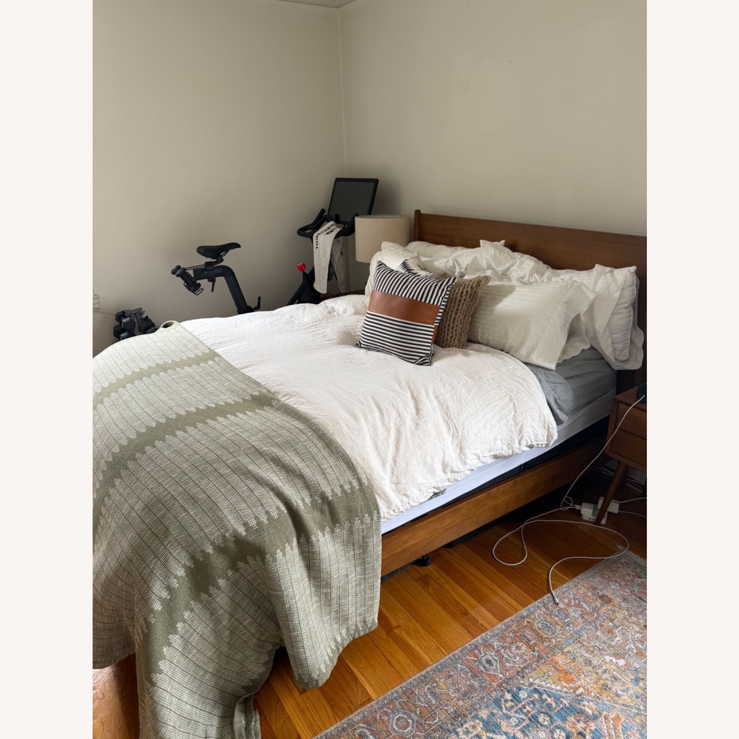 West Elm Mid-Century Queen Bed - image-3
