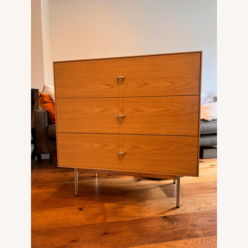 Used Design Within Reach 3 Drawer Loop Wood Dresser for sale on AptDeco