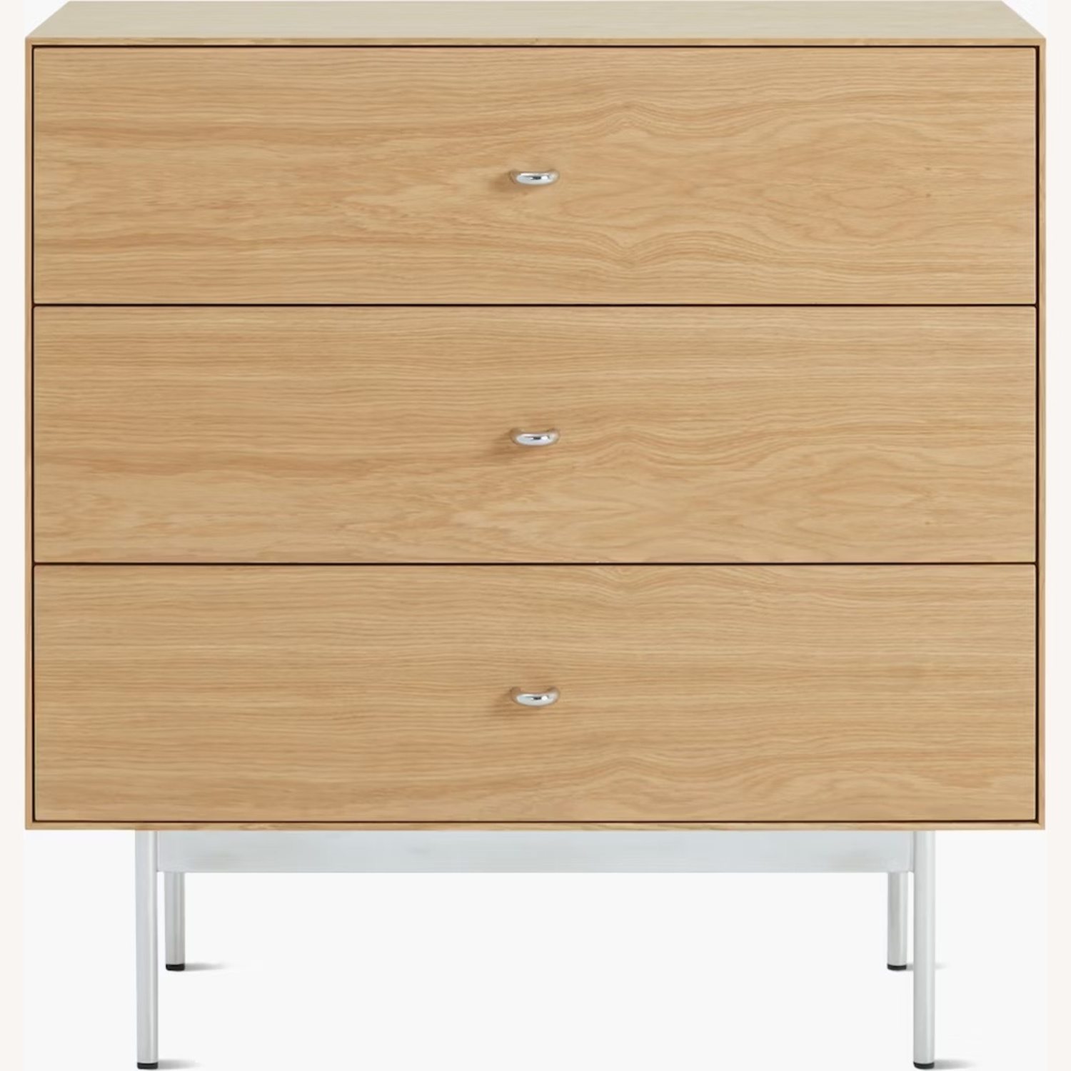 Design Within Reach 3 Drawer Loop Wood Dresser - image-7