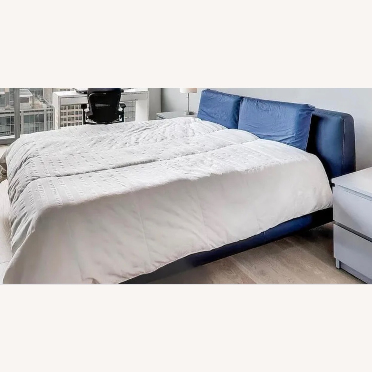EQ3 Oma Queen Leather Bed - image-2