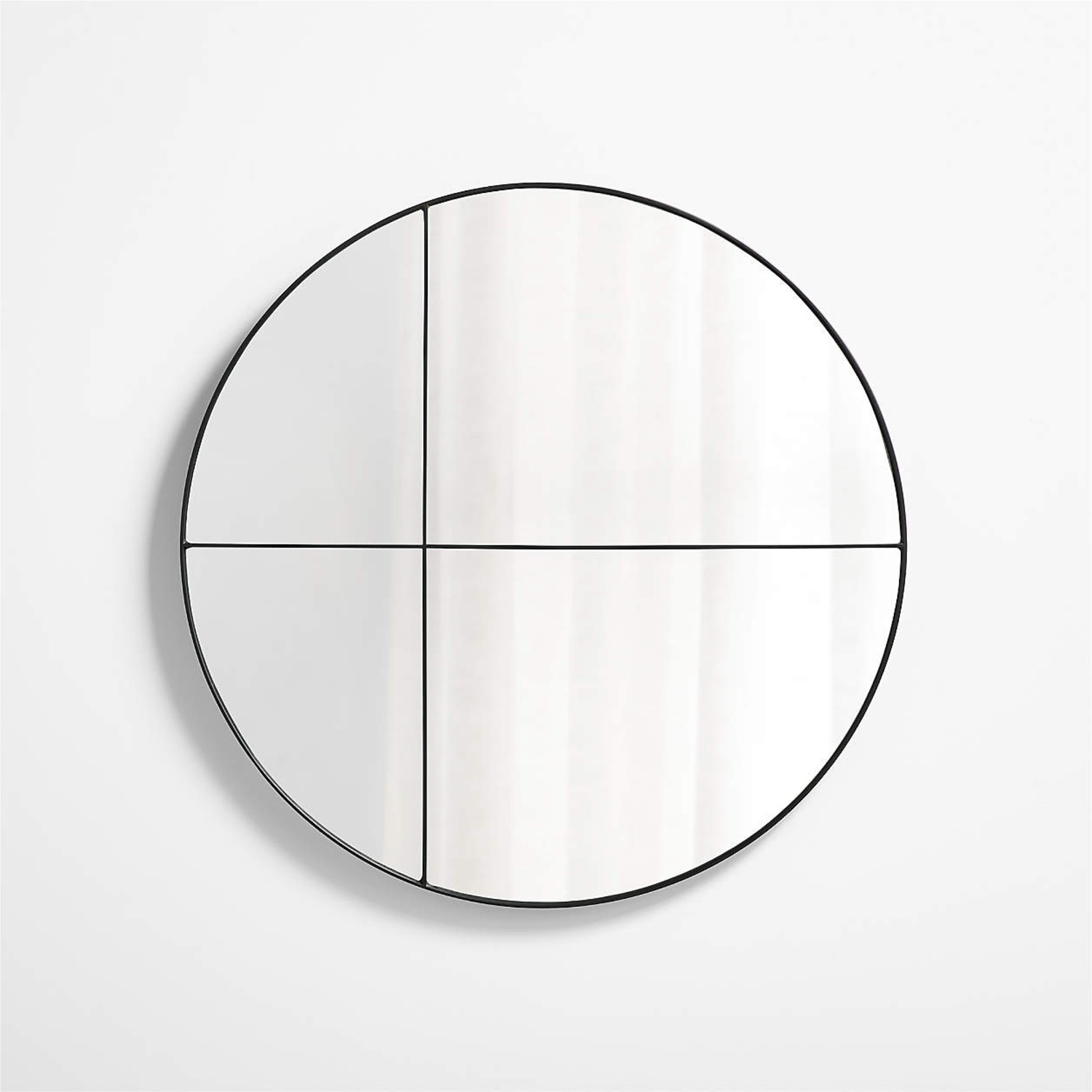 Crate & Barrel Endez Round Wall Mirror 36" - image-4