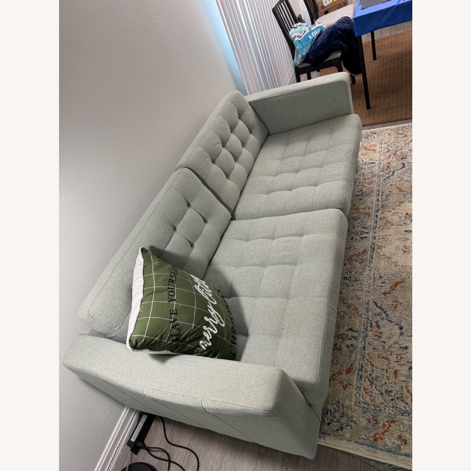 IKEA Morabo Green 3+ Seater Sofa - image-2