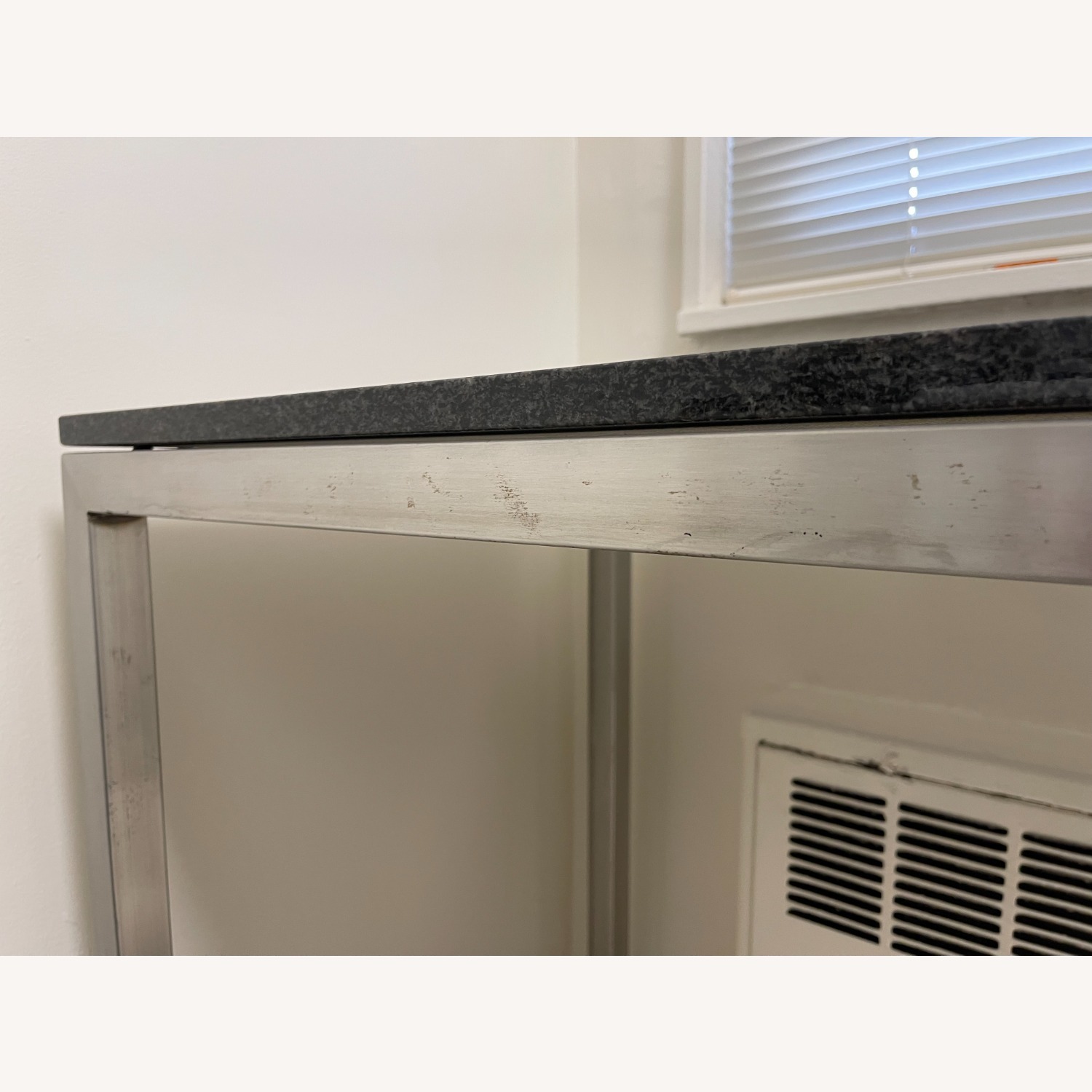 Room & Board Counter Table with Black Granite - image-4