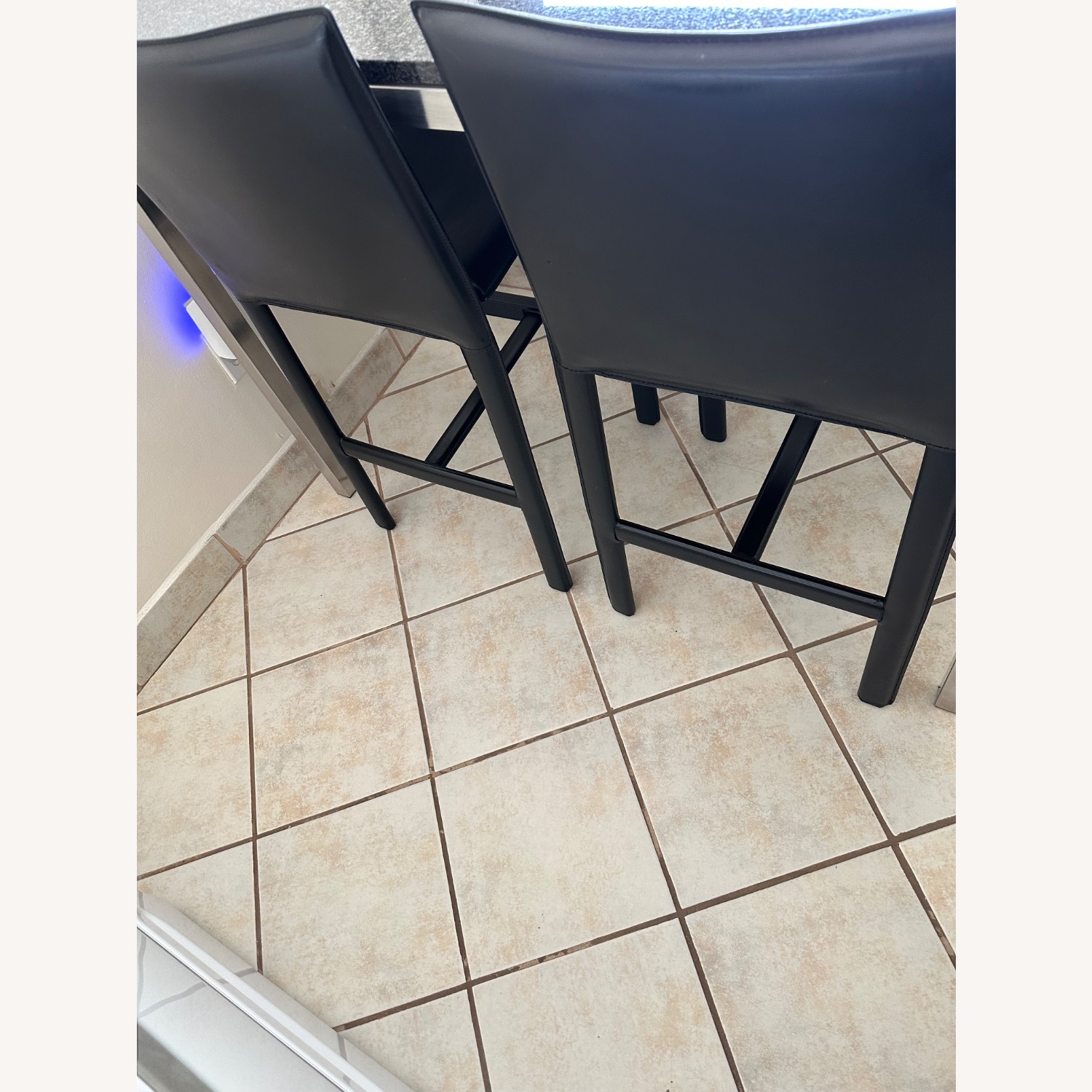 Room & Board Counter Table with Black Granite - image-9
