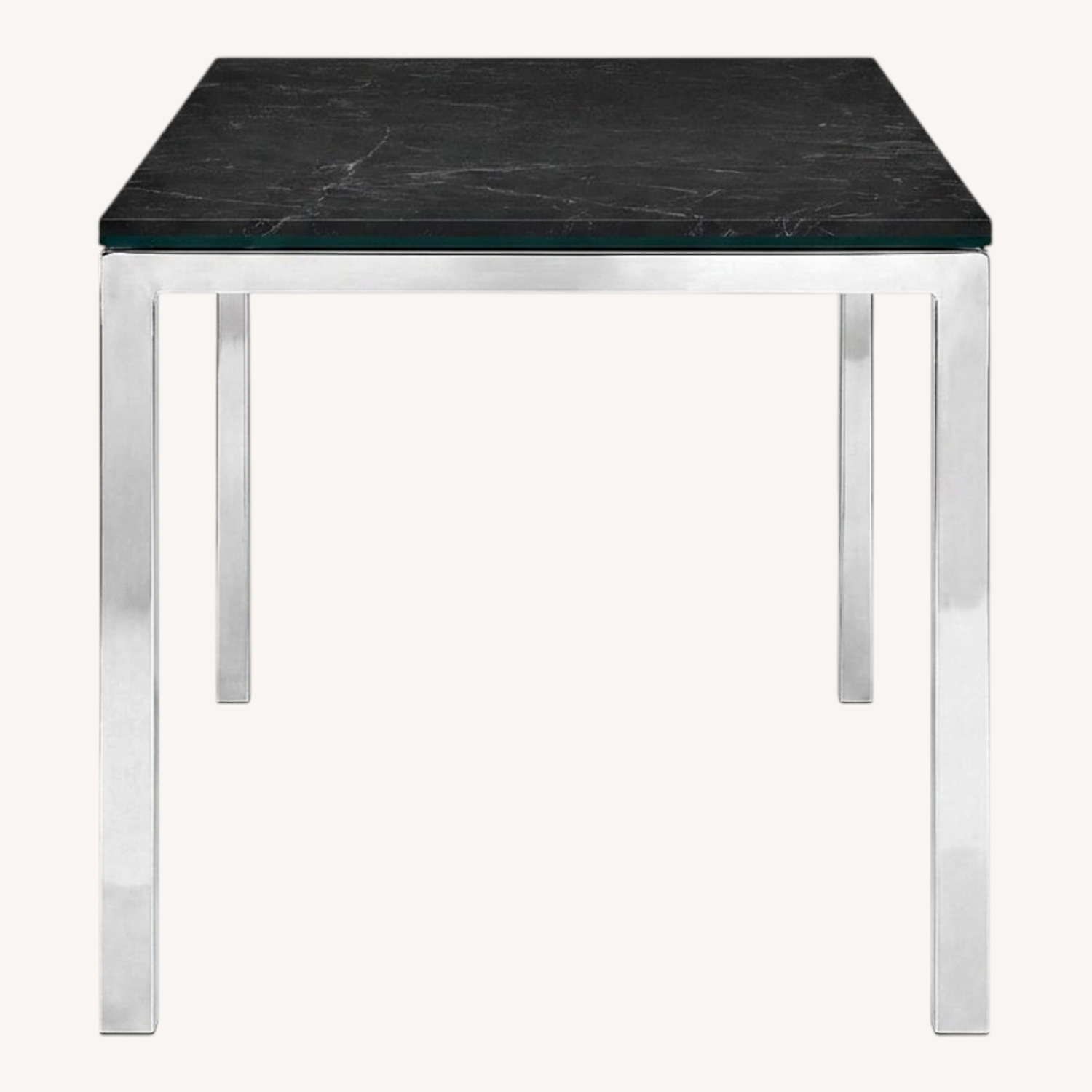 Room & Board Counter Table with Black Granite - image-0