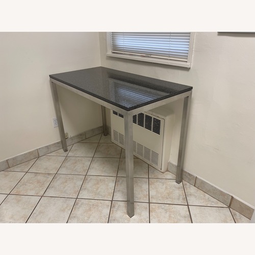 Used Room & Board Counter Table with Black Granite for sale on AptDeco