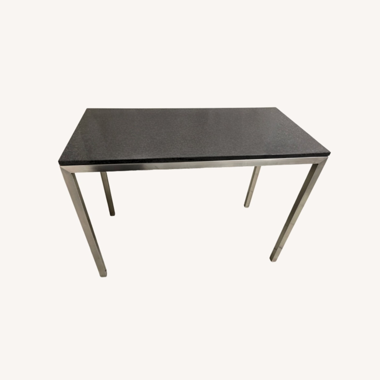 Room & Board Counter Table with Black Granite - image-3