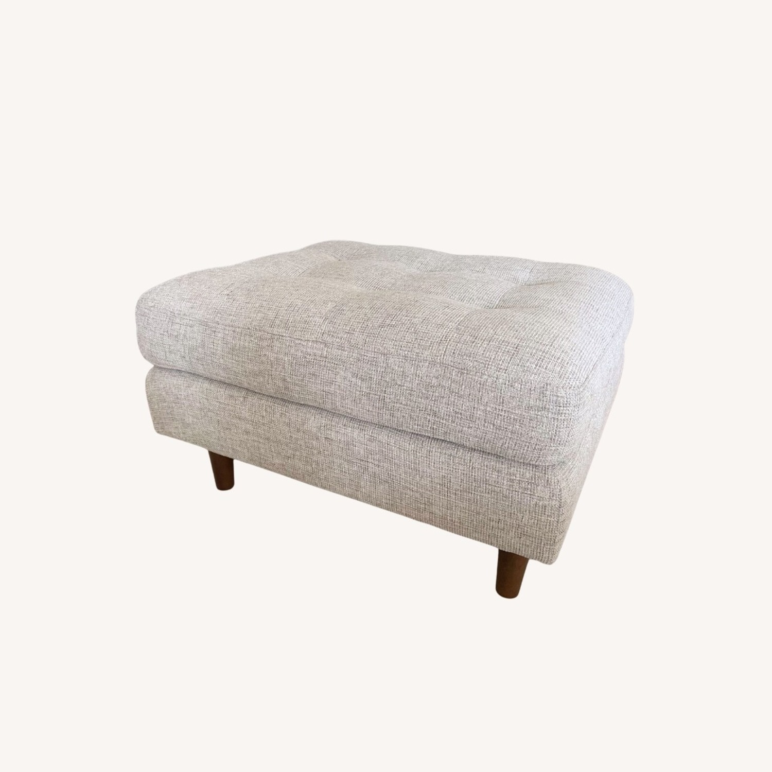 Article Cirrus Ivory Ottoman - image-1
