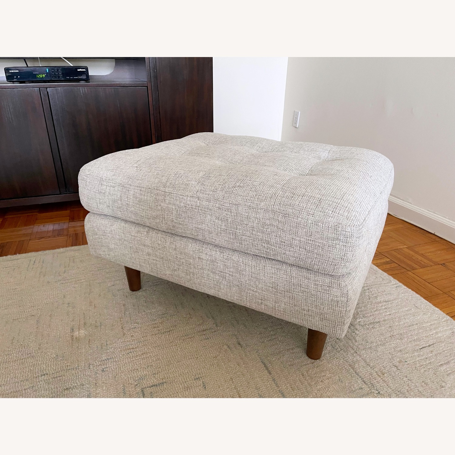 Article Cirrus Ivory Ottoman - image-4