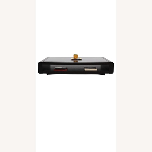 Used Vintage/Antique Black Wood Coffee Table for sale on AptDeco
