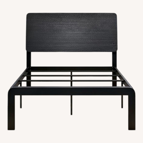 Used Feonase Black Metal Twin Bed for sale on AptDeco