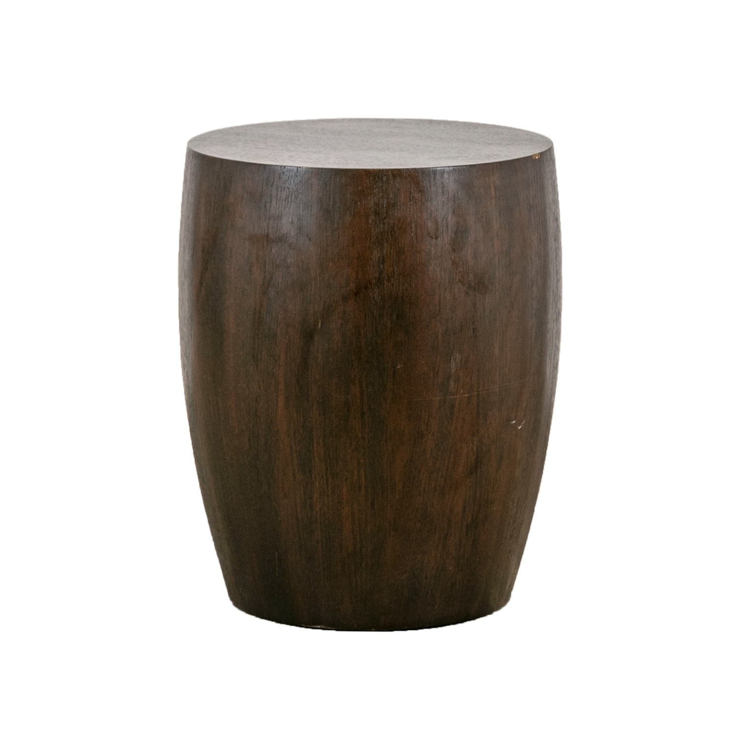 Crate & Barrel Dark Brown Side Tables  - image-5