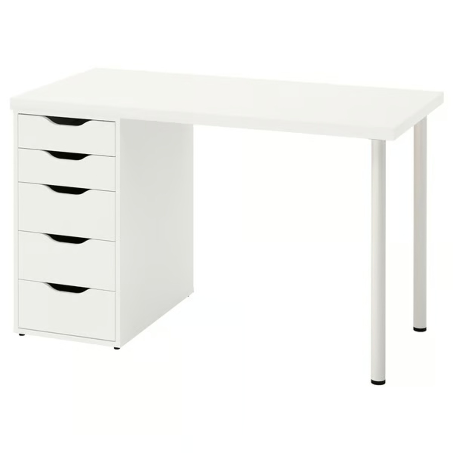 IKEA LAGAPTEN White Wood Desk - image-4