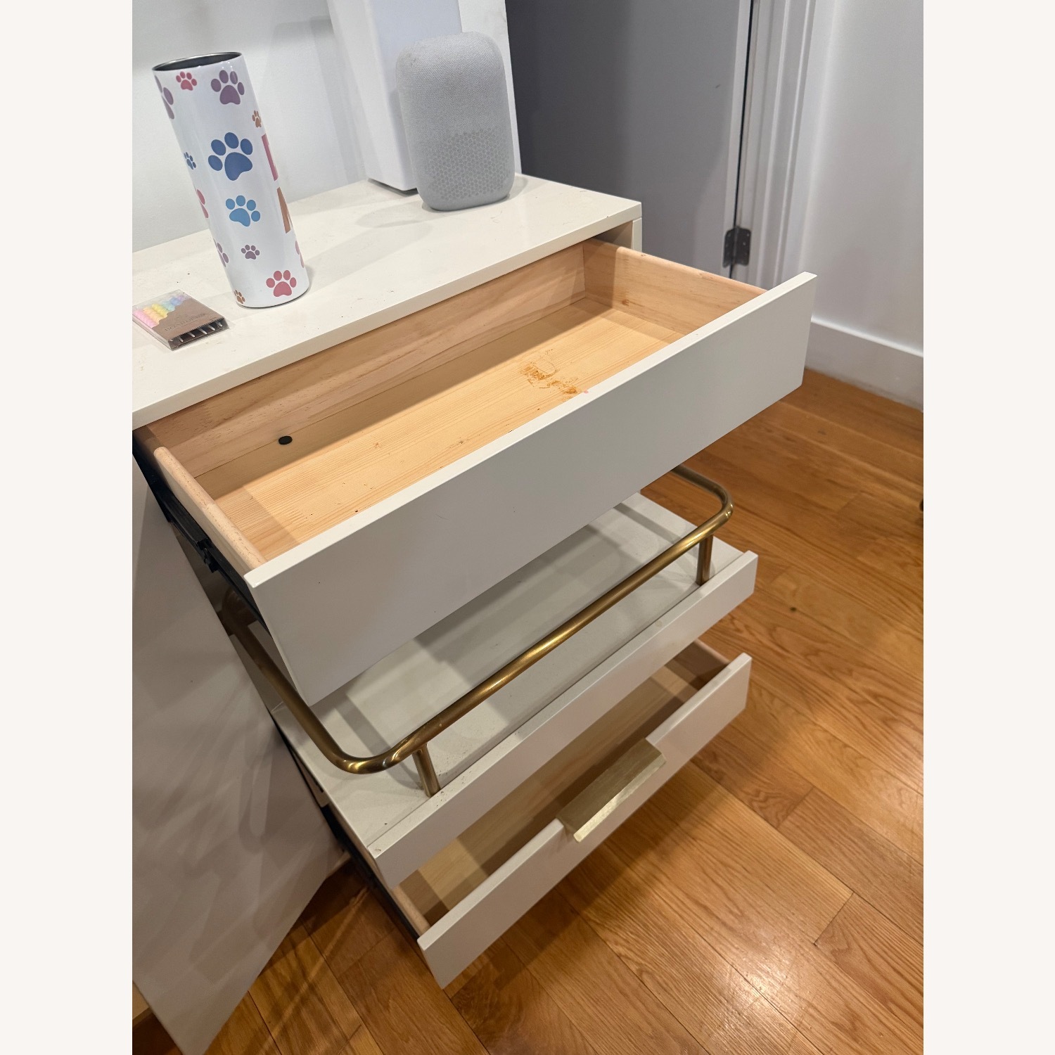 Natural Wood Sideboard - image-7