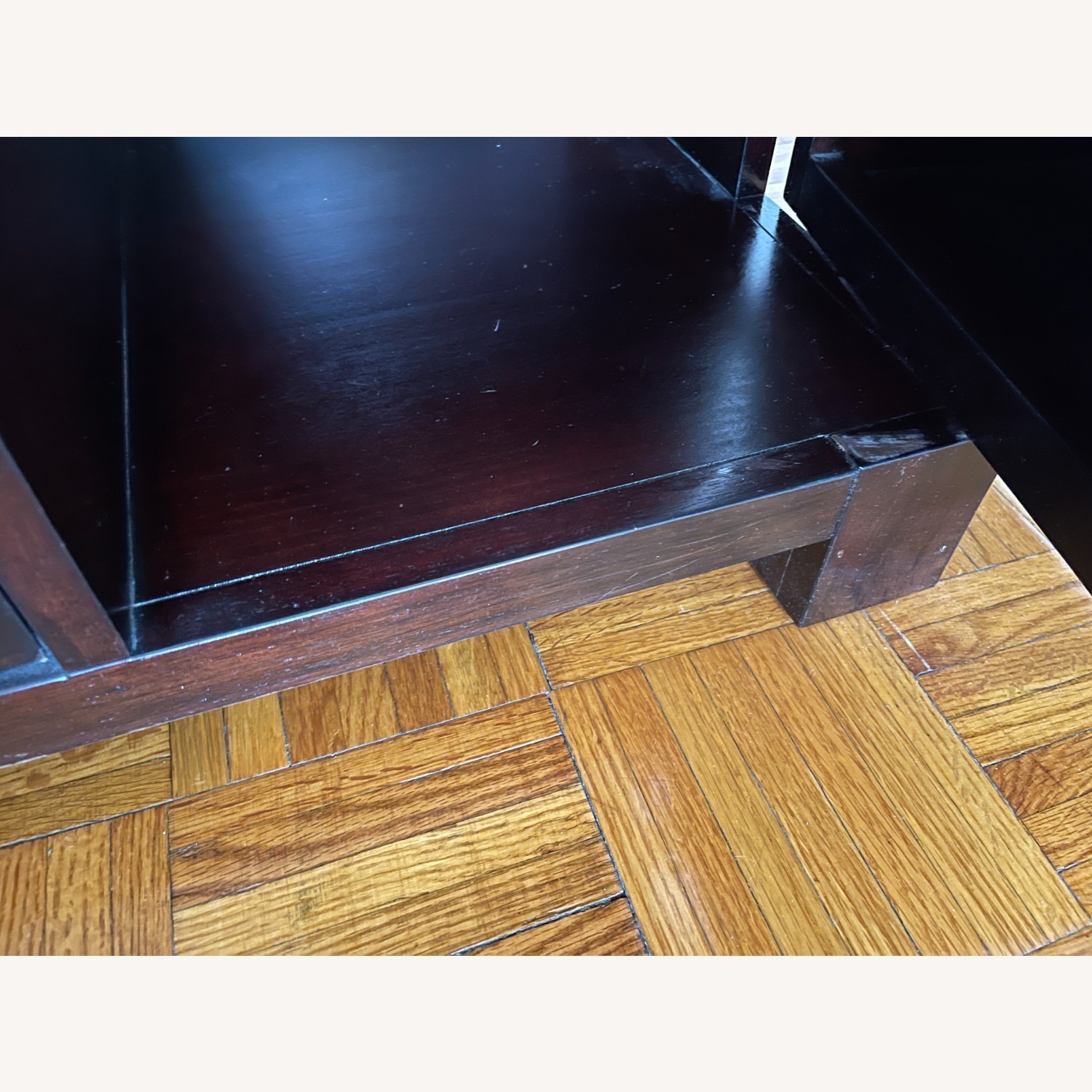 Pottery Barn Dark Brown Sideboard with Storage - image-7
