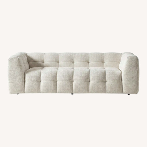 Used Midinmod.com White Fabric 3+ Seater Sofa for sale on AptDeco