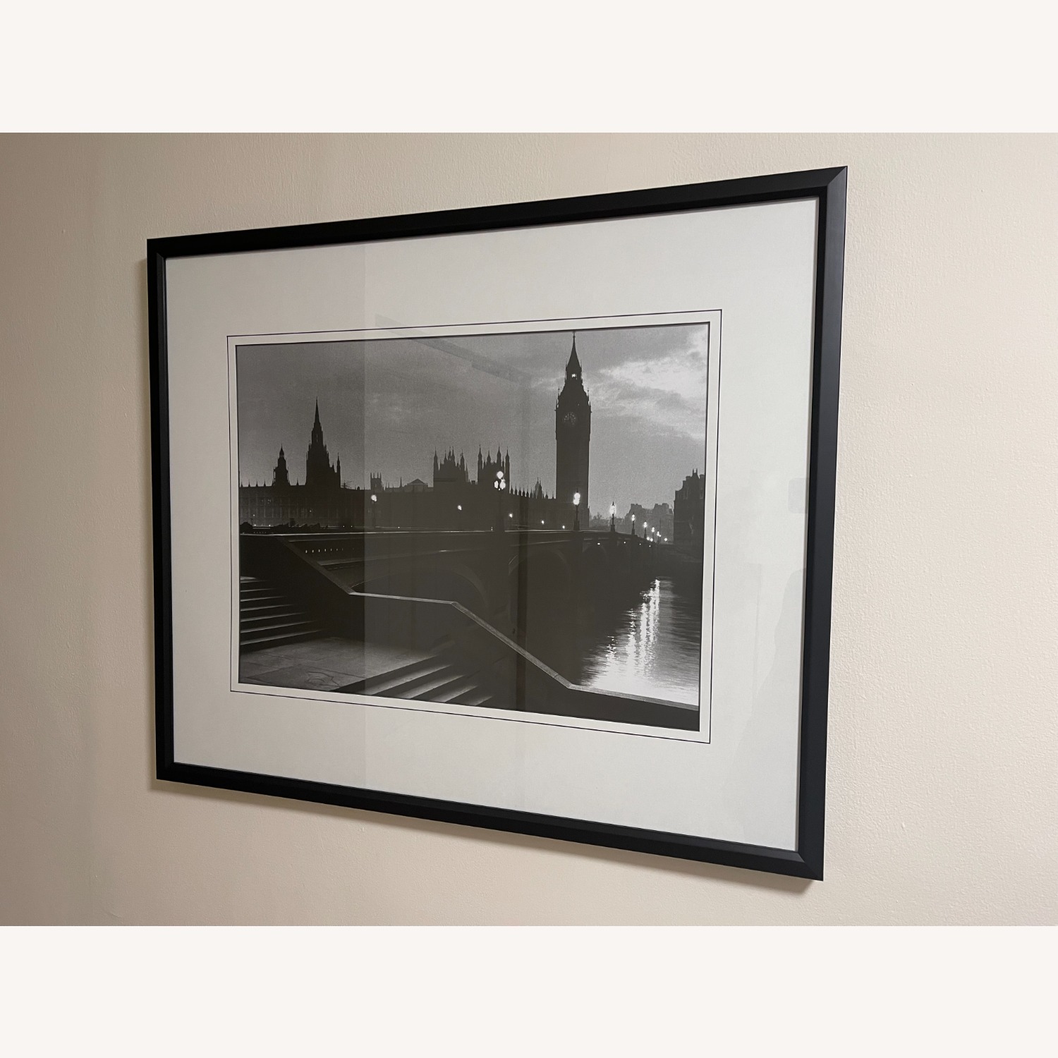 London Big Ben Framed B/W Print - image-5