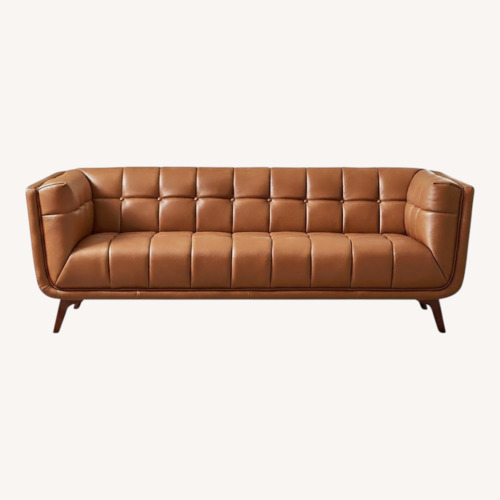 Used Midinmod Kano Leather Sofa for sale on AptDeco