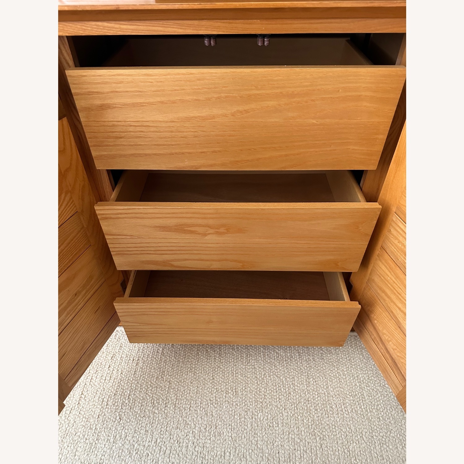 Thomasville Solid Wood Dresser with Mirror - image-11